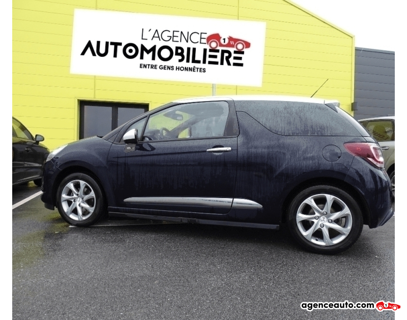 Achat voiture occasion, Auto occasion pas cher | Agence Auto Citroen DS3 1.6 Blue HDi S&S 100 CV Dark Blue So Chic Bleu Année 2016 Manuelle Diesel